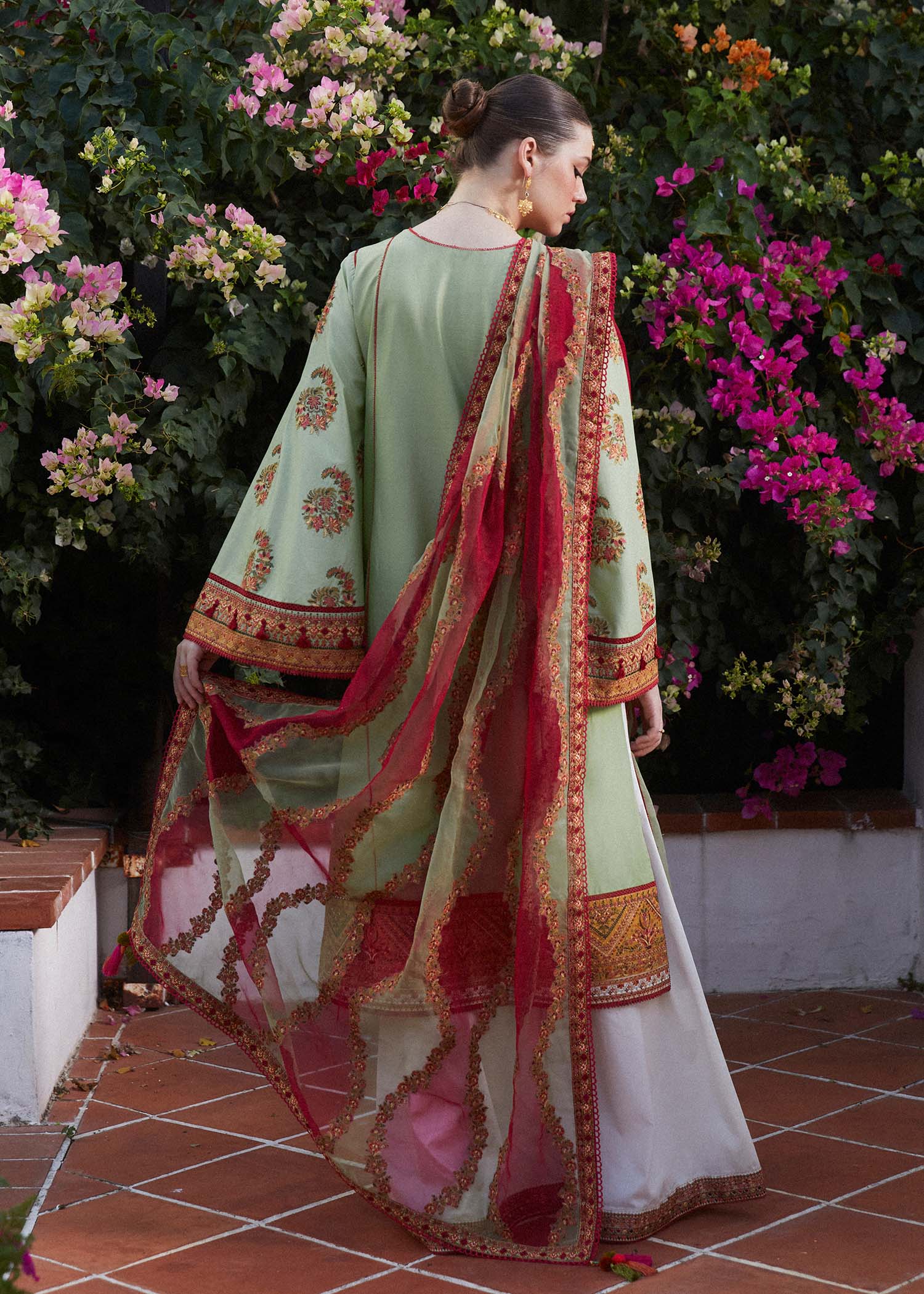 Gul Bahar - Dupatta - Mix & Match - Image 4