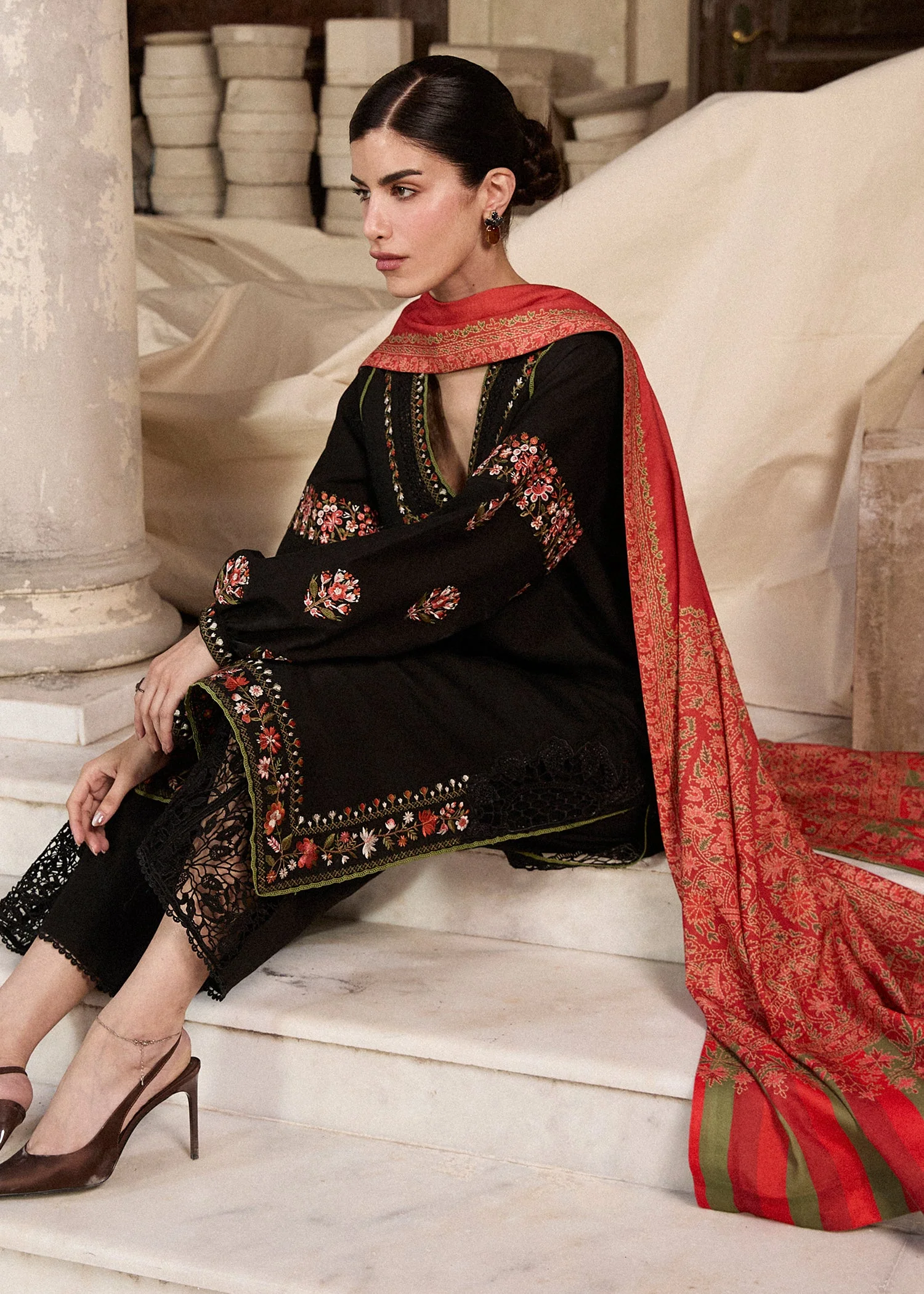 SIYAH - Dupatta - Mix & Match - Image 2
