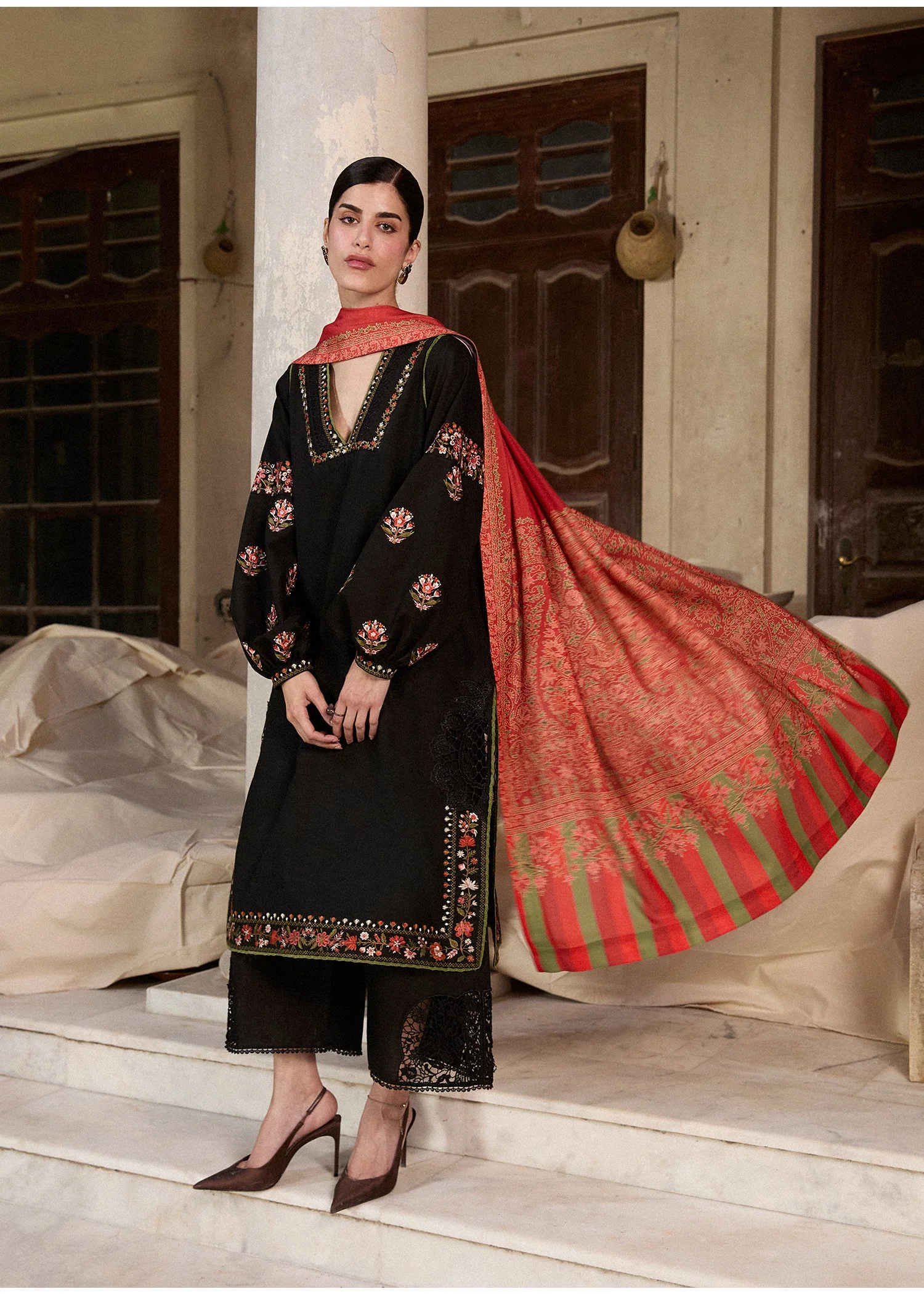 SIYAH - Dupatta - Mix & Match - Image 4