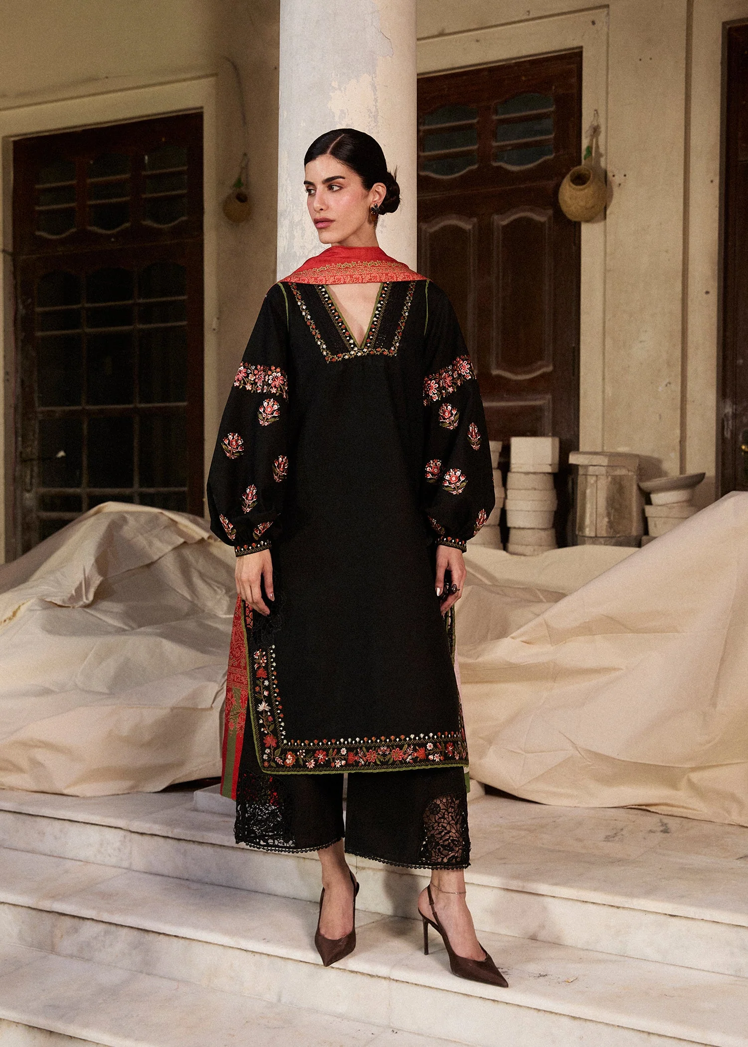 SIYAH - Dupatta - Mix & Match - Image 5